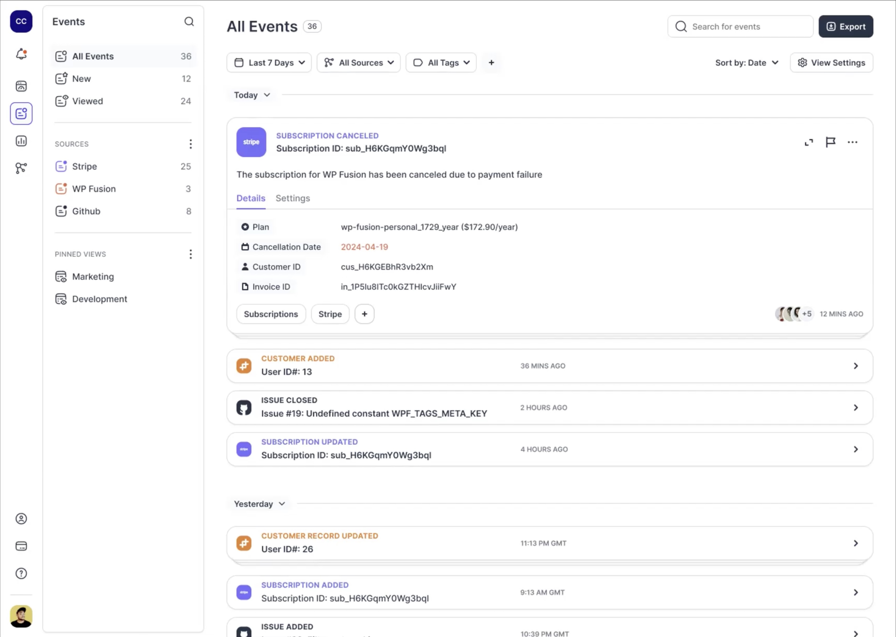 EchoDash Dashboard Mockup